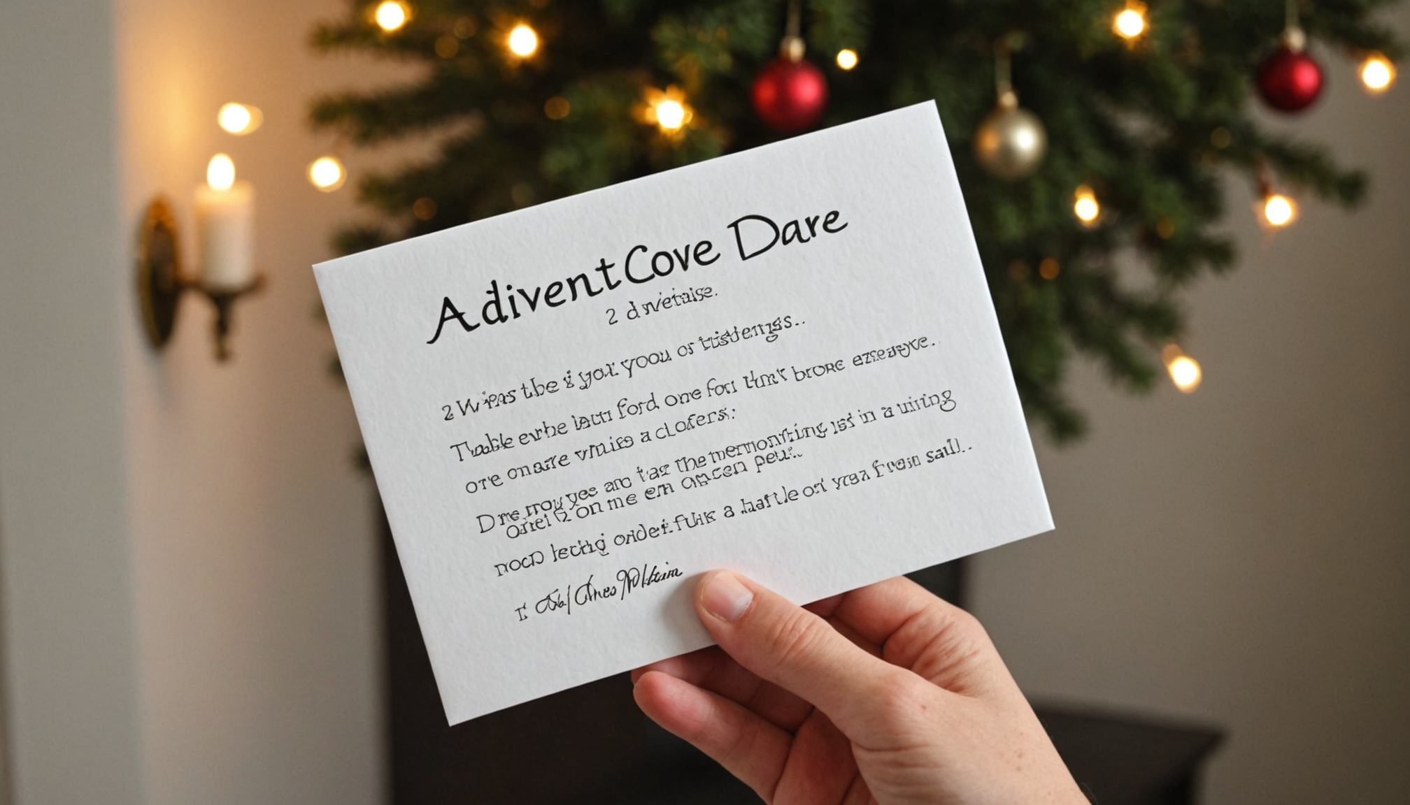 Advent Envelope Dare Line - Social & Community quest