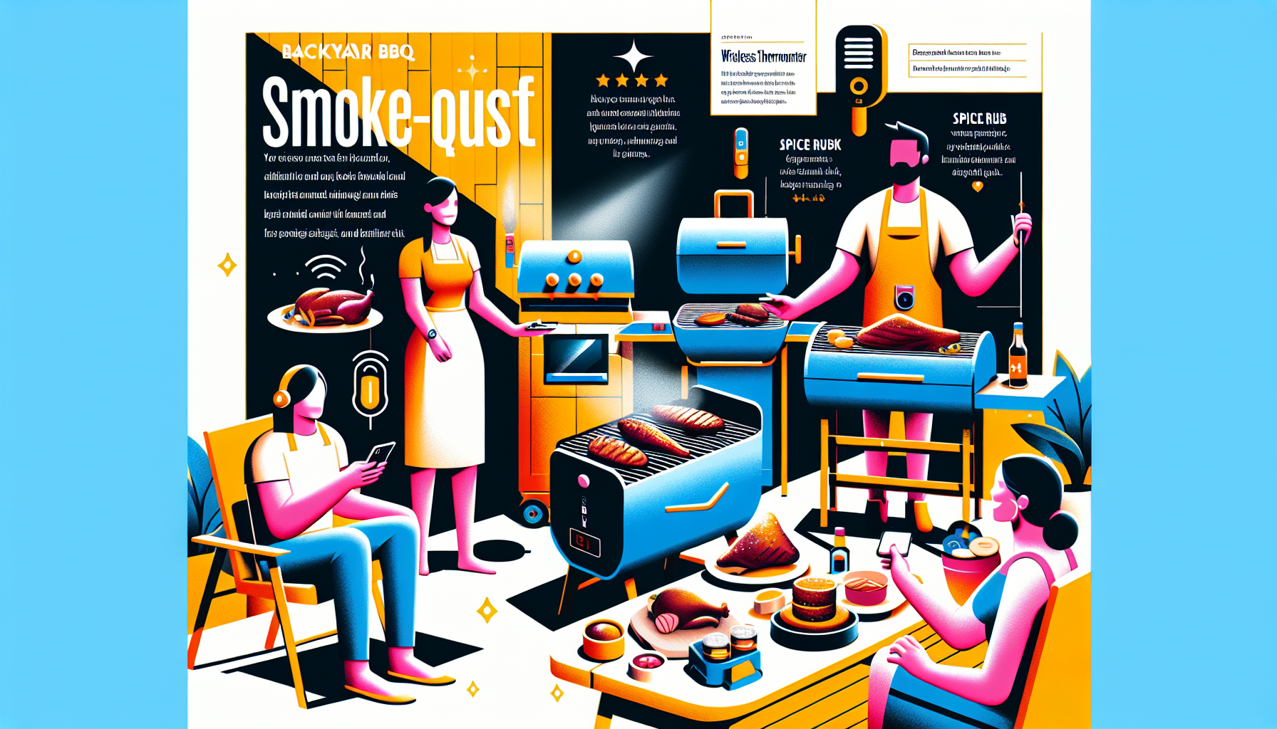 Backyard BBQ Smoke-Off - Home quest