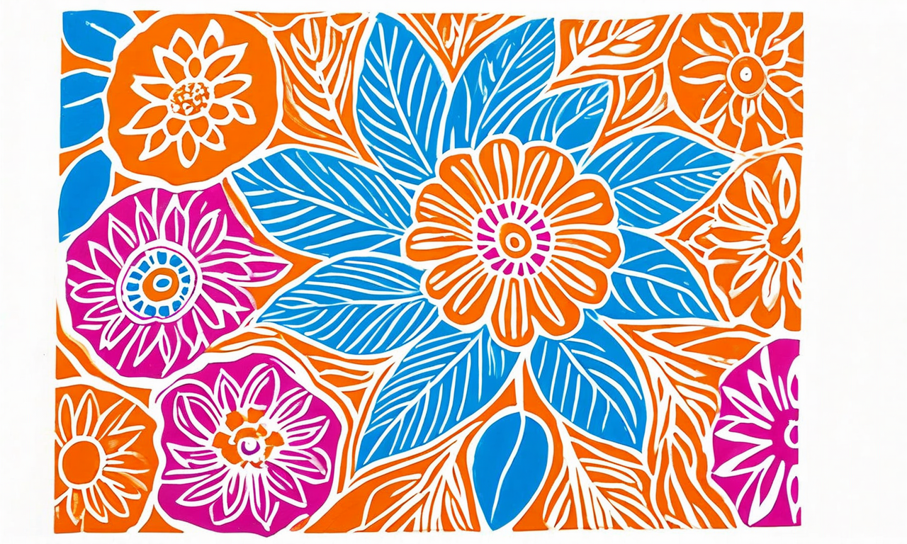 Block Print Your Own Greeting Cards - Creative Arts quest for Beginner level adventurers