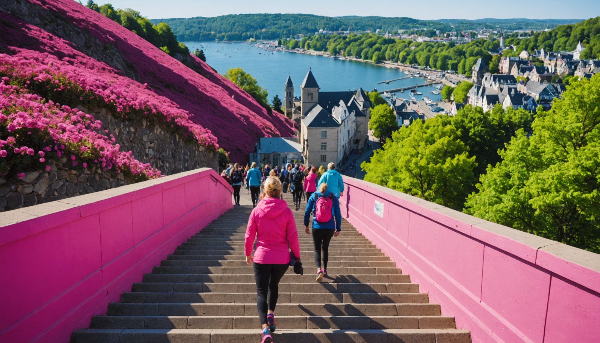 Stair Summit Double Climb