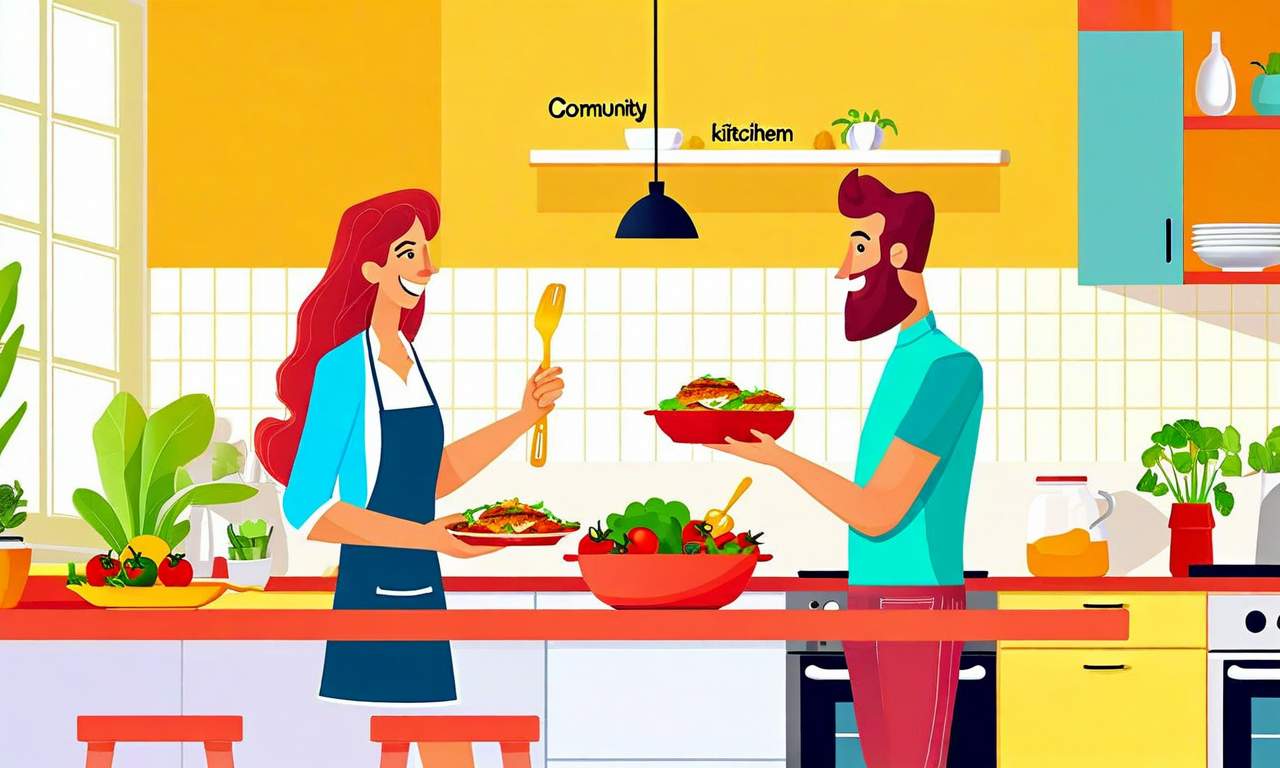 Community Kitchen & Culinary Connection Hub - Social & Community quest