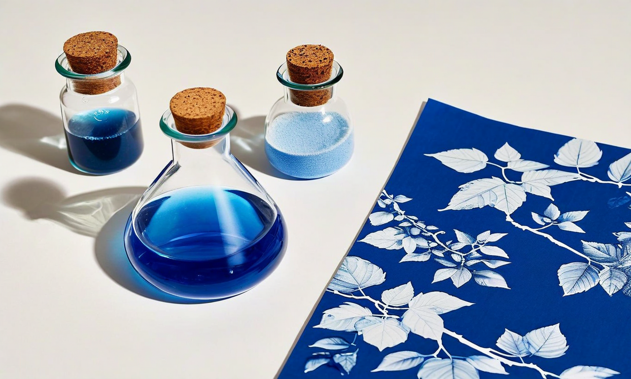 Cyanotype Sun Printing: Blueprint Your World in Blue - Creative Arts quest for Beginner level adventurers