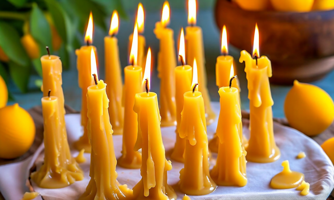 Dip Your Own Candles From Scratch - Creative Arts quest for Beginner level adventurers