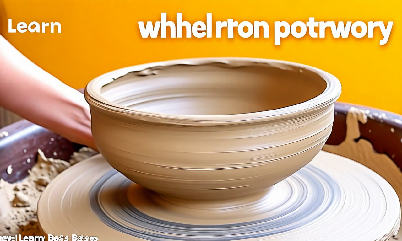 Learn Wheel-Thrown Pottery Basics - Creative Arts quest for Beginner level adventurers