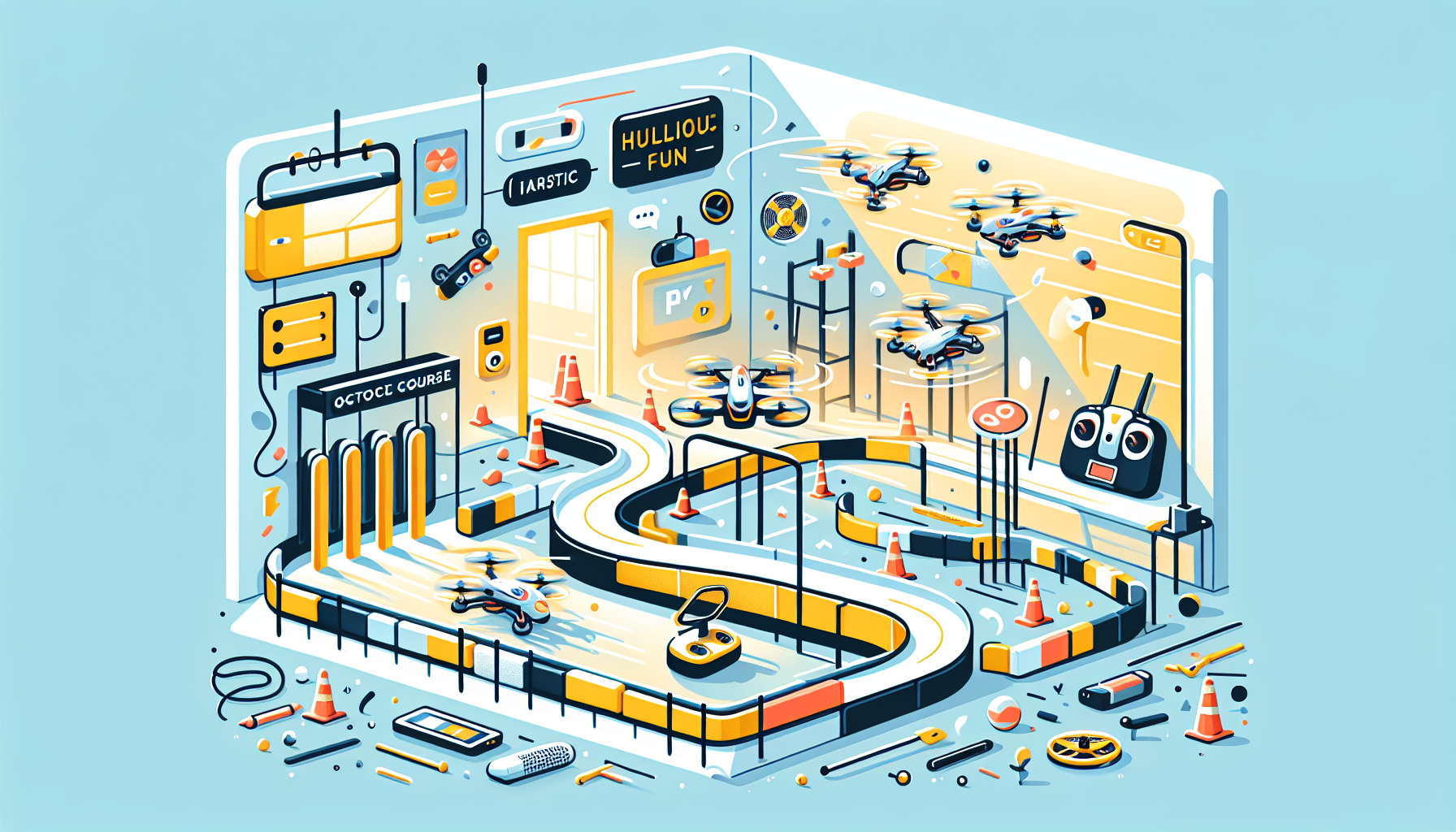 Micro-Drone Racing League - Pellet Gun quest