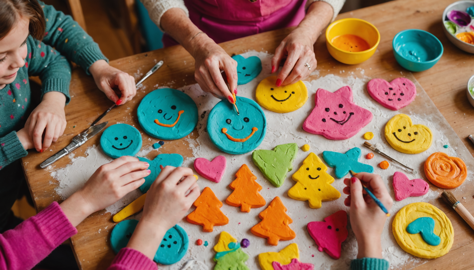 Salt-Dough Ornament Portraits - Social & Community quest