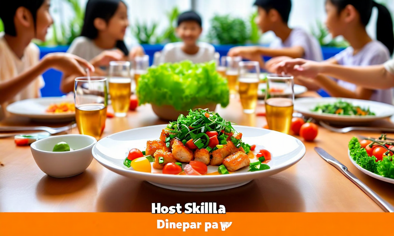 Host a Skill-Swap Dinner Party - Social & Community quest