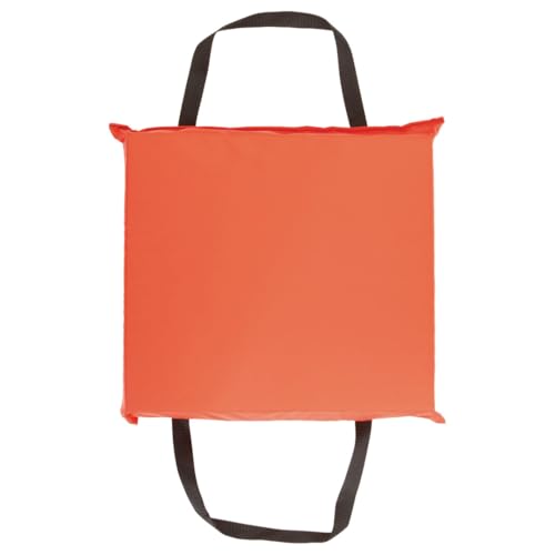 Stearns Throwable Flotation Cushion, USCG-Approved Type IV PFD Boat Cushion | Orange, US Coast Guard-Approved Type IV, Comfortable To Sit On, Durable 200D Nylon Shell, Adjustable Webbed Strap