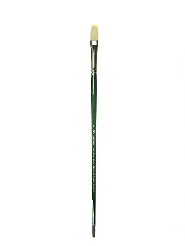 Winsor & Newton 5974706 Winton Hog Flat #6 Bristle Brush