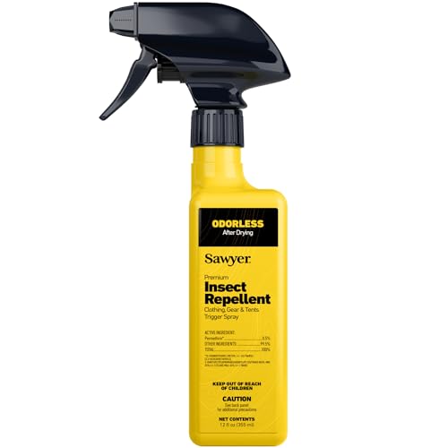 Sawyer Products SP649 Premium Permethrin Clothing Insect Repellent Trigger Spray, 12-Ounce