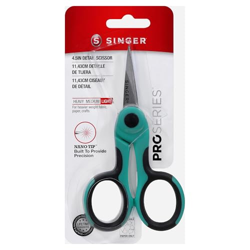 SINGER 4.5" Nano-Tip Embroidery Scissors
