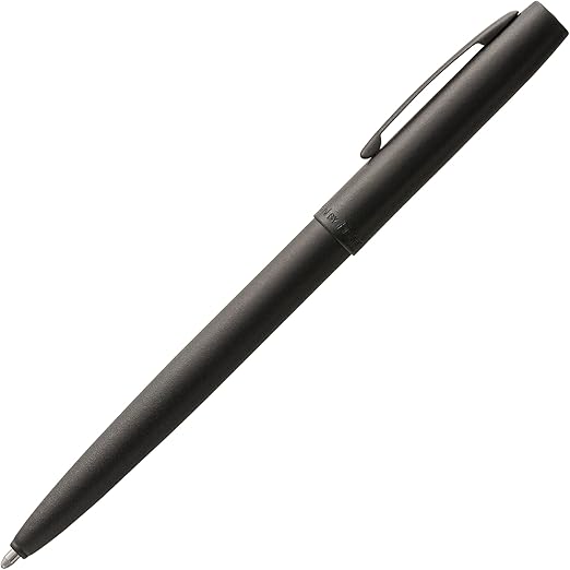 Fisher Space Pen Military Cap-O-Matic Pen, Pressurized Ballpoint Pen, Writes Upside Down and in Extreme Temperatures, Black Ink, Medium Point, Pocket Clip, Made in the USA