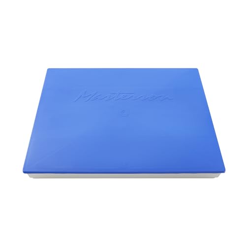 Masterson Artist Palette Seal, 12in x 16in, Keeps Wet Paint Fresh for Weeks, Oil or Acrylic Painting Palette with Lid, Seal, Blue Lid Box, Made in USA