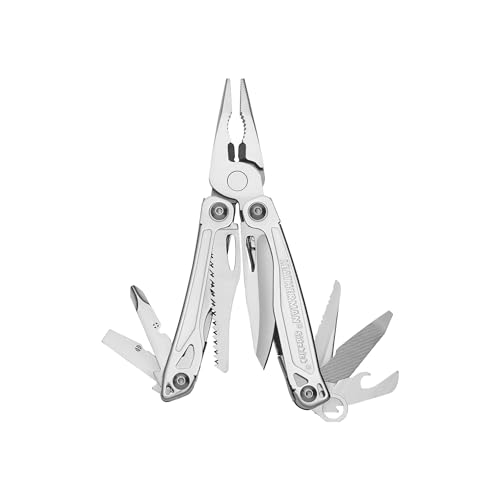 LEATHERMAN Sidekick Multi-Tool, Spring-Action Pliers and Saw, Stainless