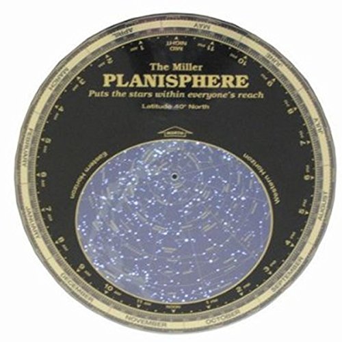 Celestial Products Miller Planisphere Star Finder, Size Large - Model 40 Degree