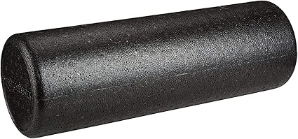 Amazon Basics High-Density Foam Roller for Exercise and Recovery, 18 Inches, Black