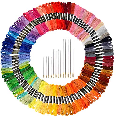 Embroidery thread and hand needles