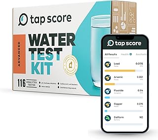 Advanced Home Water Test Kit | Well or City | EPA Certified Drinking Water Labs | Tests for: 116 Analytes, incl. Lead, Copper, Hardness & Alkalinity and More | #1 Best Home Water Test - Wirecutter