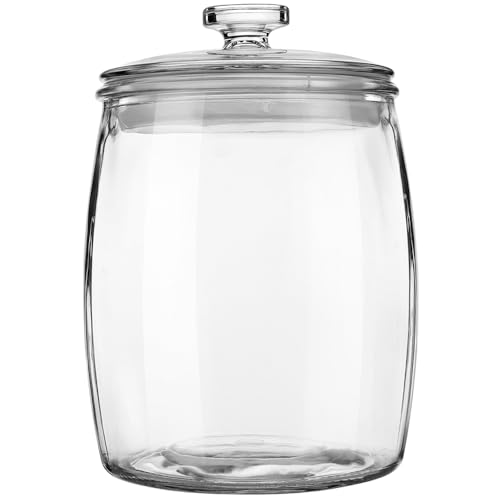 Wide-mouth jar with lid