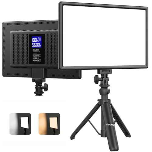 Portable LED Light Panel with Color Temperature Control