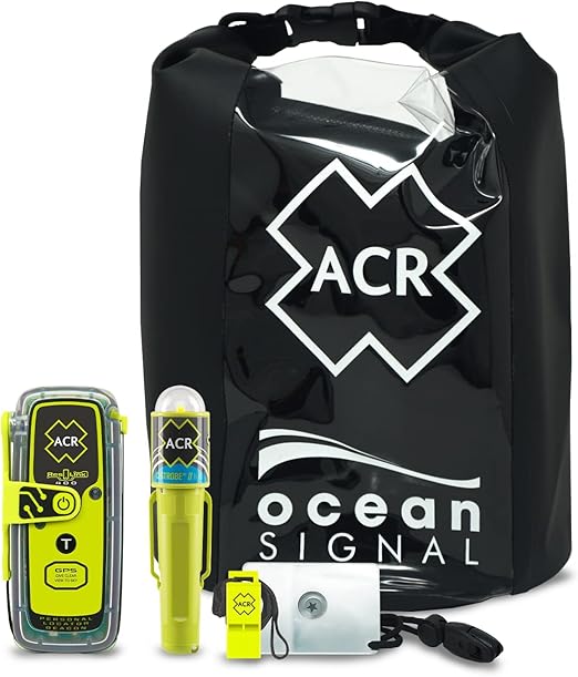 ACR ResQLink 400 GPS Personal Locator Beacon Survival Kit: Compact, Reliable, and Designed for Quick Rescue, ensuring Your Safety in Emergencies with GPS Precision.