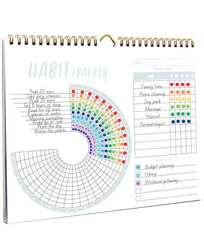 Lamare Habit Tracker Calendar 2026 – Premium Daily Habit Tracker Journal