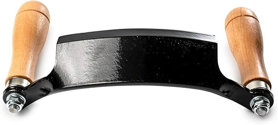 Draw Knife 5" Curved Draw Shave Woodworking Tool (Curved-5 inches)