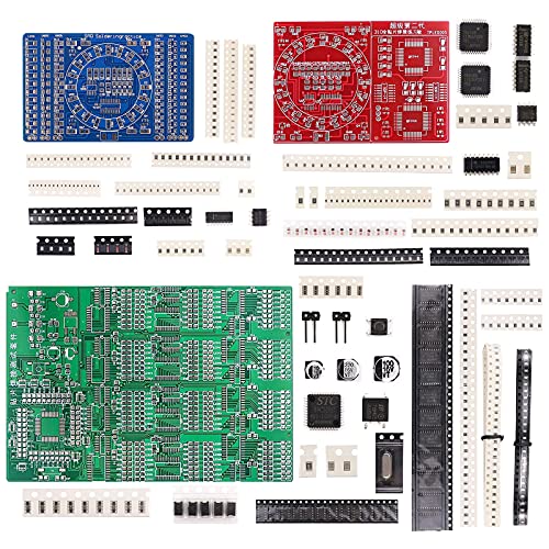SMD/SMT Soldering Practice Kit, 3 Boards