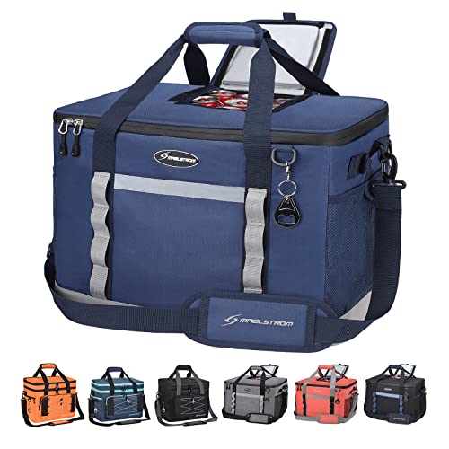 Maelstrom 75Can Soft Cooler Bag, Portable Beach Cooler with Flip-top Access | Lightweight, 5-layer Insulation, 12H Cold with Ice Pack, Leakproof, Collapsible, Perfect for Camping, Picnics, Work, Travel