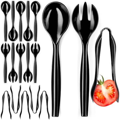 Disposable serving utensils set
