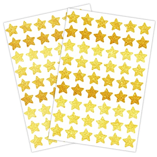 Gold star stickers