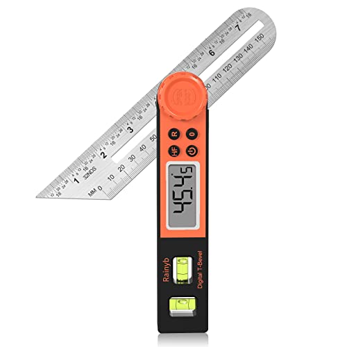 Digital Angle Finder & T Bevel Gauge, 0-360 Degree Digital Protractor Tool