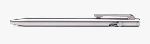 TACTILE TURN/Tack Tile Turn Slim Bolt Action Pen Standard Titanium TAT-10-SB1-TTM-TTM