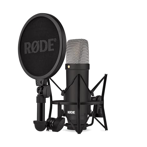 Large-diaphragm condenser studio microphone (XLR)