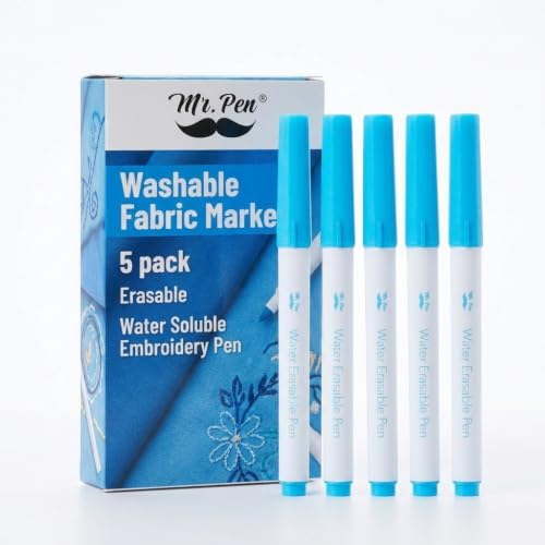 Washable Fabric Markers (5-Pack)