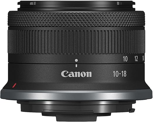 Canon RF-S10-18mm F4.5-6.3 is STM Ultra-Wide-Angle Zoom Lens, Mirrorless, 4.0 Stops of Shake Reduction, Great for Vlogging & Selfies, Compact & Lightweight, for Video, Travel, Landscapes & Interiors