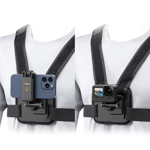 ULANZI CM028 Adjustable Chest Mount Harness for Action Camera Phone
