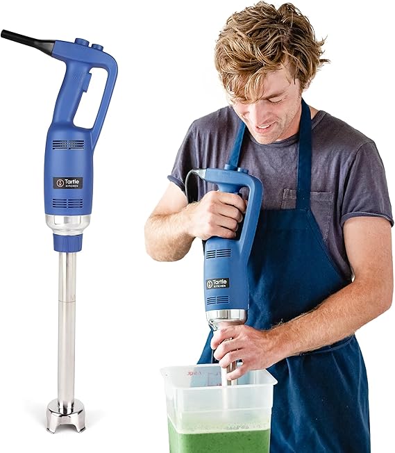 TK Commercial Immersion Blender, 500 Watt/.5 HP Variable Speed Motor, 16,000 RPM Heavy Duty with Performance Assurance - 16"
