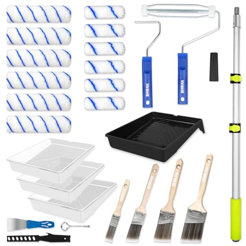 Multi-Size Brush Kit with Extension Poles