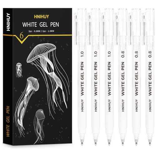 White Gel Pen (0.8mm+)