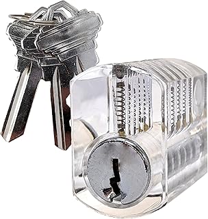 Summit Doorware Transparent Lock – Educational Training Aid & Locksport Puzzle