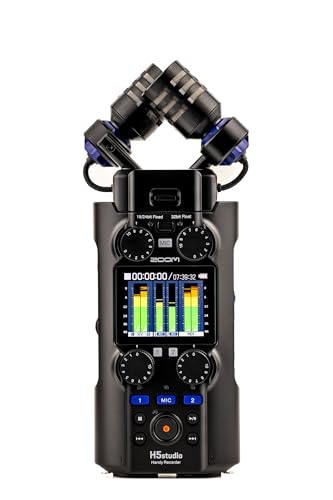 Zoom H5 4-Track Handheld Recorder for Filmmakers & Musicians | 2 XLR Inputs, USB Audio Interface