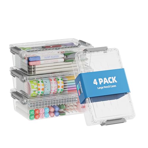 Clear Stackable Supply Organizer (6-12 compartments)