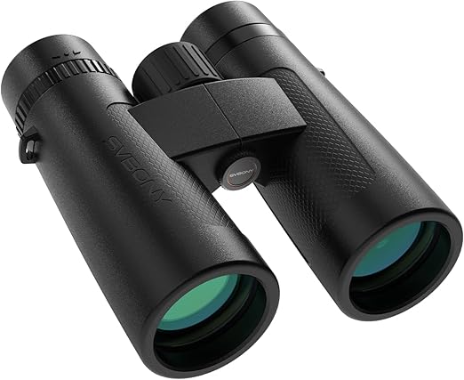SVBONY Upgraded SV202 8x42 ED Binocular, Binoculars with Extra-Low Dispersion Objective Lenses for Birdwatching, BAK4 & FMC Optic System, Wide View Angle, IPX7 Waterproof for All-Weather Use