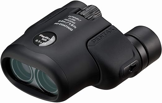 PENTAX Papilio III 8.5x21 WR Black, 50cm Close-up to Infinity Focus, Weather-Resistant Body, New HD Coating, Suitable for observing Tiny Objects, for Travel, Hiking, Concerts, Sports, Stargazing