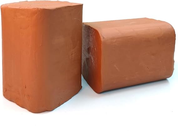 Terra Cotta Pottery Clay for Wheel Throwing, 5 lbs, Low Fire Clay for Beginners and Advanced Artists (11 lbs Terracotta)