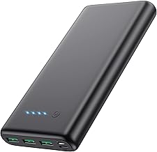 Portable Charger 36800mAh Power Bank,PD Fast Charging USB C External Battery Pack,4 Outputs 2 Inputs Travel Essentials Portable Phone Charger for iPhone 17/16/15/14/13/12,Galaxy S24 Android Phone etc