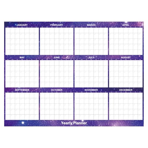 Large wall year planner
