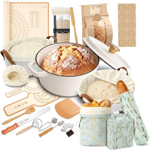 Complete Sourdough Starter kit & Beeswax Bread Bags