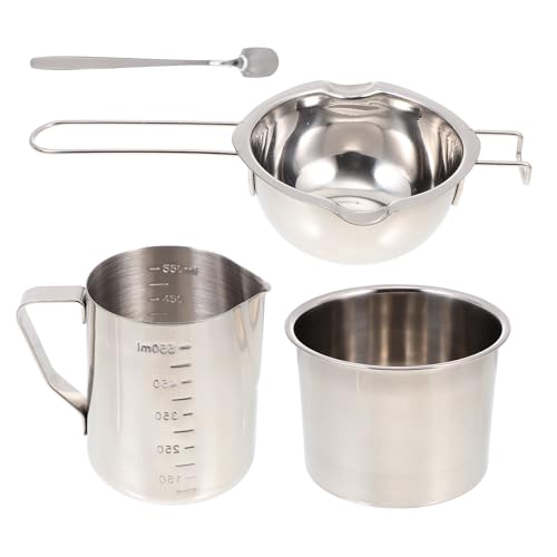 Baluue Stainless Steel Candle Making Kit for Wax and Jars with Spout